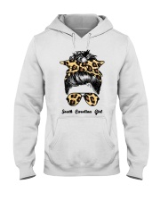 Leopard Pattern - South Carolina Girl Hooded Sweatshirt tile