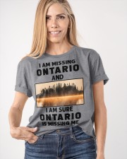 I Am Missing Ontario Classic T-Shirt apparel-classic-tshirt-lifestyle-front-100