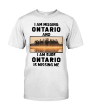I Am Missing Ontario Classic T-Shirt tile