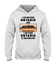 I Am Missing Ontario Hooded Sweatshirt tile