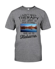 Pack My Bags - Go To Alabama Classic T-Shirt front