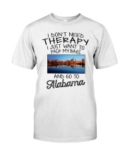 Pack My Bags - Go To Alabama Classic T-Shirt tile