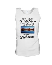 Pack My Bags - Go To Alabama Unisex Tank tile