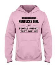 Kentucky Girl - But People Ruined Hooded Sweatshirt front