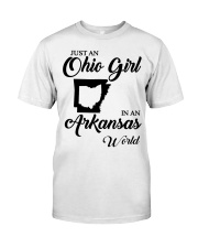 OHIO GIRL IN ARKANSAS Classic T-Shirt tile