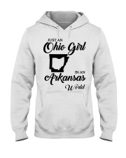 OHIO GIRL IN ARKANSAS Hooded Sweatshirt tile