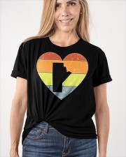 Manitoba - Heart Vintage Classic T-Shirt apparel-classic-tshirt-lifestyle-front-101