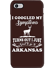 Google My Symptoms - Go To Arkansas Phone Case tile