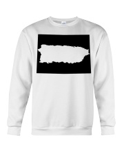 MAP PUERTO RICO IN COLORADO Crewneck Sweatshirt tile