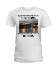Should Be In Illinois Ladies T-Shirt tile