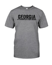 Georgia - My Story Begins Classic T-Shirt front