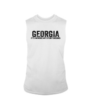 Georgia - My Story Begins Sleeveless Tee tile
