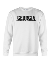 Georgia - My Story Begins Crewneck Sweatshirt tile