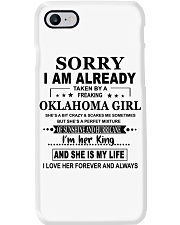 Taken By A Freaking - Oklahoma Girl Phone Case tile