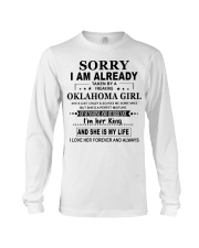 Taken By A Freaking - Oklahoma Girl Long Sleeve Tee tile