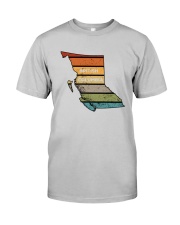 Retro British Columbia Classic T-Shirt front