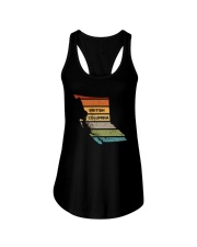Retro British Columbia Ladies Flowy Tank tile
