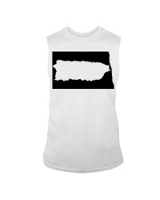 MAP PUERTO RICO IN NORTH DAKOTA Sleeveless Tee tile