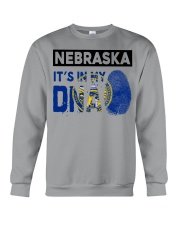 Nebraska It's In My DNA Crewneck Sweatshirt tile