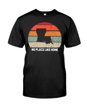 Louisiana No Place Like Home Classic T-Shirt front