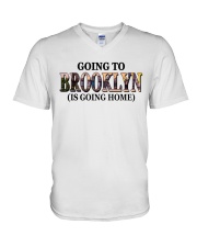 Going To Brooklyn Landscape V-Neck T-Shirt tile