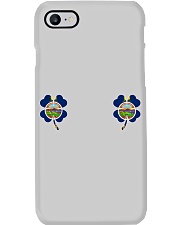 Kansas Flag - Four Leaf Clover Phone Case tile