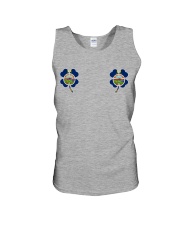 Kansas Flag - Four Leaf Clover Unisex Tank tile