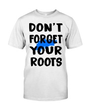 Amarillo Map Don't Forget Your Roots Classic T-Shirt tile