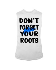 Amarillo Map Don't Forget Your Roots Sleeveless Tee tile