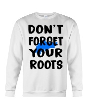 Amarillo Map Don't Forget Your Roots Crewneck Sweatshirt tile