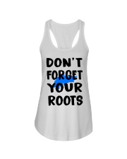 Amarillo Map Don't Forget Your Roots Ladies Flowy Tank tile