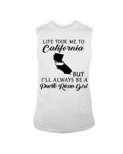 LIFE TOOK ME TO CALIFORNIA BE A PUERTO RICAN GIRL Sleeveless Tee tile