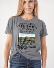 Pack My Bags - Go To Virginia Classic T-Shirt apparel-classic-tshirt-lifestyle-front-101