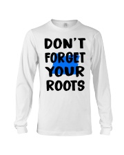 Oregon Map Don't Forget Your Roots Long Sleeve Tee tile