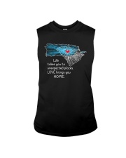 PUERTO RICO SOUTH CAROLINA LOVE BRINGS YOU HOME Sleeveless Tee tile