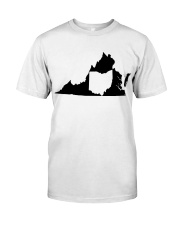 MAP OHIO IN VIRGINIA Classic T-Shirt tile