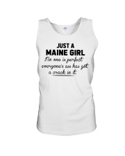 Maine Girl - No One Is Perfect Unisex Tank tile