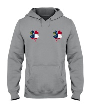 Georgia Flag - Four Leaf Clover Hooded Sweatshirt tile