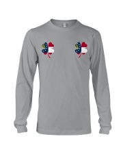 Georgia Flag - Four Leaf Clover Long Sleeve Tee tile