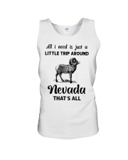 A Little Trip Around Nevada Unisex Tank tile