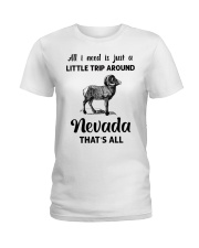 A Little Trip Around Nevada Ladies T-Shirt tile