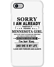 Taken By A Freaking - Minnesota Girl Phone Case tile