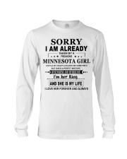 Taken By A Freaking - Minnesota Girl Long Sleeve Tee tile