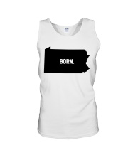 Pennsylvania - Born Unisex Tank tile