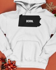 Pennsylvania - Born Hooded Sweatshirt apparel-hooded-sweatshirt-lifestyle-front-65