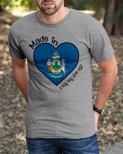 Heart made in Maine Classic T-Shirt apparel-classic-tshirt-lifestyle-front-52