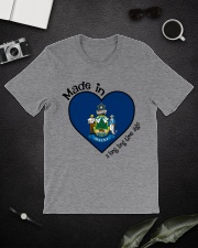 Heart made in Maine Classic T-Shirt lifestyle-mens-crewneck-front-16
