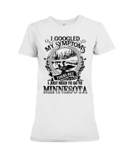 I JUST NEED TO GO TO MINNESOTA Premium Fit Ladies Tee tile