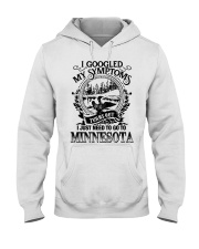 I JUST NEED TO GO TO MINNESOTA Hooded Sweatshirt tile