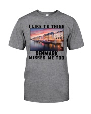 Denmark Misses Me Too Classic T-Shirt front